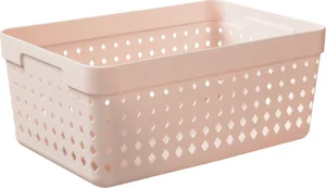Корзинка SEOUL 11л (357x268x131) пудровый 00-00010180