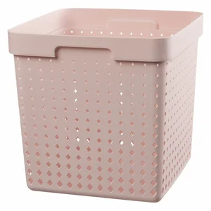 Корзинка SEOUL 21л (295x295x295) пудровый 00-00010184