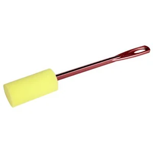 Ершик для мытья бутылок с губкой Классика, бордо (SV3835БР)