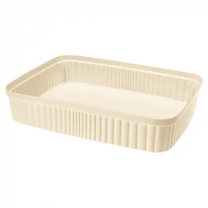 Лоток velvet 360х265х70 Мм, 5,5л (бежевый) 433239207