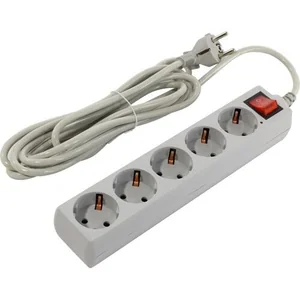 Buro Сетевой фильтр BU-PS5.5/W 5м (828018)