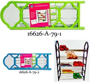 Полка для обуви 57х43х19 см 4 уровня 16626-А-79