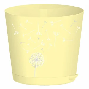 Горшок для цветов 120 мм 0,75 л с прикорневым поливом Easy Grow ING47012НО Нежный одуванчик