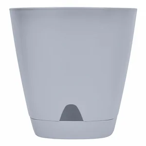 Горшок для цветов InGreen AMSTERDAM 200 мм, 4 л с прикорневым поливом IG620110025 утренний туман