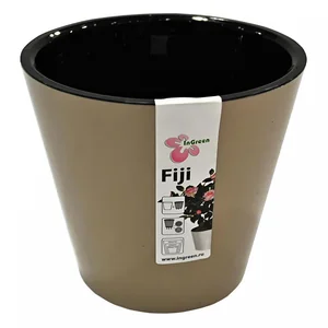 Горшок для цветов Фиджи 160 мм, 1,6 л ING1553ШОК/1 шоколадный