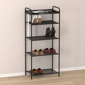 Подставка для обуви 5-и полочная Верона 15 (VERONA 15 shoe rack) (Черный) ПДОВ15 Ч