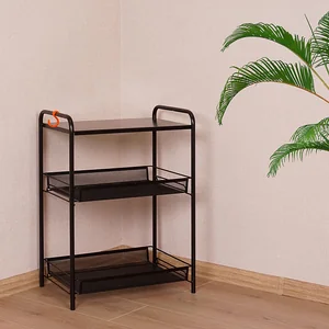 Этажерка Ладья 33С (LADYA 33С storage rack) (Черный) Э557 Ч