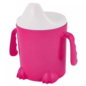 DELTA Поильник детский Lalababy Play with Me Hello, Dino! LA2066МЛН малиновый