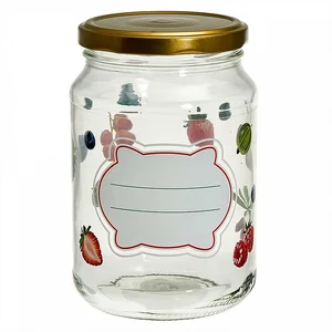 DELTA Банка для хранения 720 мл с крышкой жесть ТВИСТ 130-13027Ж ЯГОДЫ