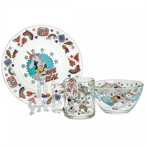 DELTA Набор для завтрака 3 предмета 18с2055ДЗ Минни и единорог