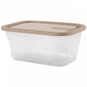 DELTA Контейнер для продуктов Sugar&Spice Honey 0,2 л прямоугольный SE110111005 латте