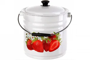 DELTA Ведро с крышкой 10 л Садовая клубника 41204-222/6-У2