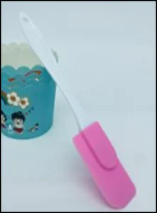 Лопатка-мини силиконовая с матовой ручкой 18х3 см 16501-FY-0522