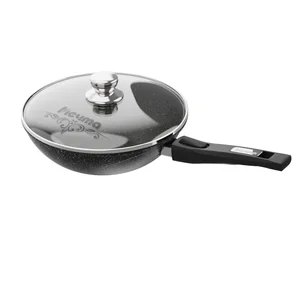 МЕЧТА Сковорода-вок гранит star с078803 28см. съемн.ручк+кр