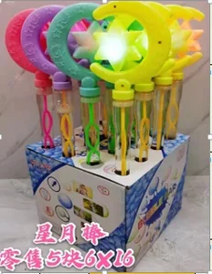 Пузыри мыльные Звездная Лунная палочка 110 мл 1741-A-5