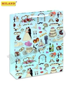 Пакет подарочный Свадьба в деталях ПР003-0012