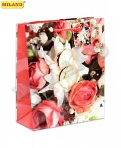 Пакет подарочный Счастливая свадьба ПП-7393