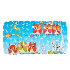 Коврик антискользящий для ванной комнаты 34х66 см 36030-22