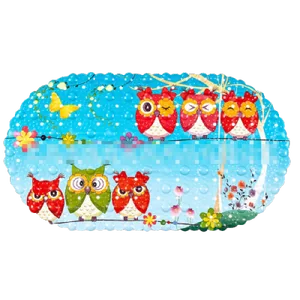 Коврик антискользящий для ванной комнаты 37х66 см 36030-23