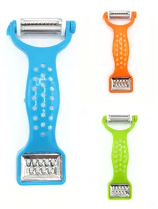 Овощечистка 2 в 1 металлическая 34361-BY449A