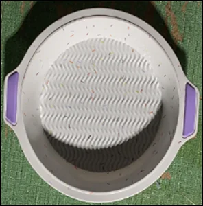 Форма силиконовая для выпечки круглая 29,5x26,5x4,5 см 16501-FY-0174