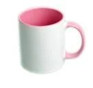 Кружка для термопереноса SKB06G 350 мл с розовой заливкой LG7930-9