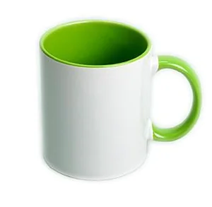 Кружка для термопереноса SKB06H 350 мл с зеленой заливкой LG7930-10