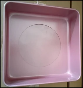 Форма для выпечки квадратная 24х24х8 см 16532-10