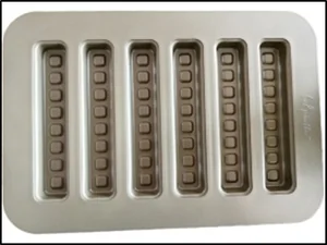 Форма для выпечки прямоугольная 42х28,8х2,1 см 6 ячеек 16532-14