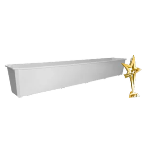 Ящик балконный 100 см мраморный