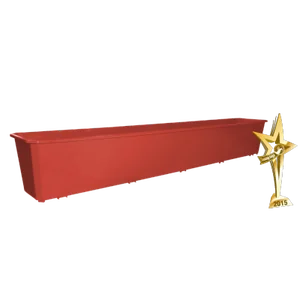 Ящик балконный 100 см терракотовый