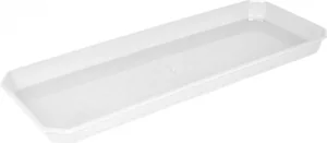 Поддон для ящика балконного Basil 40 см (белый)