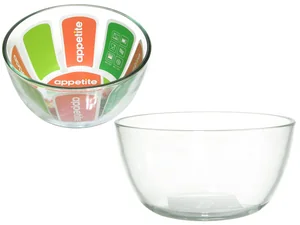 Миска стекл 1,3л тм appetite