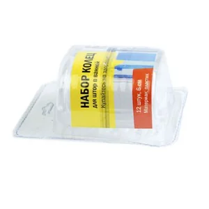 Набор колец для штор в ванной 34128-19