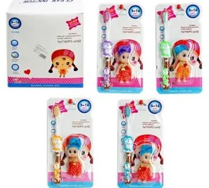 Щетка зубная Clean Doctor 006 мягкой жесткости детская + кукла 34375-006