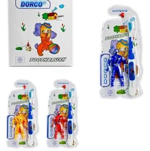 Щетка зубная Dorco ToothBrush 2002 мягкая детская + фигурка 34375-2002