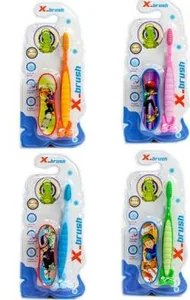 Щетка зубная X-brush детская мягкая 34375-1