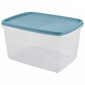 DELTA Емкость для хранения пищевых продуктов PATTERN FLEX прямоугольная 2,3 л PT1133ГО голубой океан