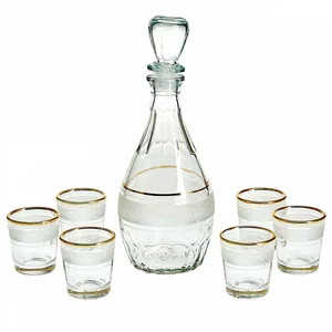 ДЕКОСТЕК Набор для вина 7 предметов (графин + 6 стаканов) Аскет 1231-ГЗ4К