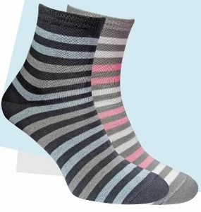 Носки Полоса трехцветный белый р 20 (078.00.3.20)