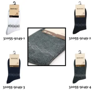 Носки мужские Boousi А9249 26-28 рр хлопок цвет микс 32055-9249
