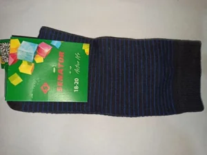 Носки Гольф Полоса темно-серый р 18/20 075.71.3.18/20