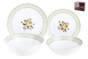 КОРАЛЛ Сервиз столовый 19пр. Secret garden green BYS019001-T7