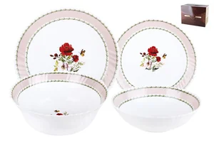КОРАЛЛ Сервиз столовый 19пр. Secret garden pink BYS019001-T8