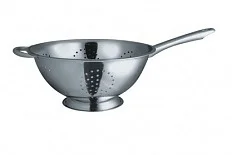 Дуршлаг нерж 24см с ручкой 5100-19