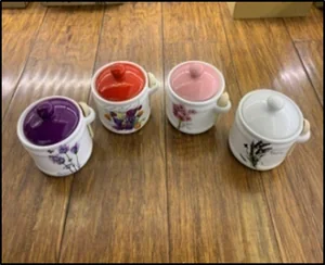 Банка для мёда с ложкой 450мл 7935-S5020