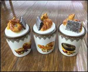 Банка для сыпучих продуктов 600мл 7935-YM864-3