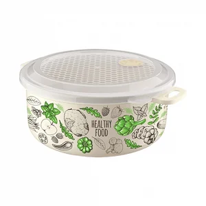 Ёмкость Для Хол-ка И Микроволновой Печи С Декором 2л (бежевый) 433106307