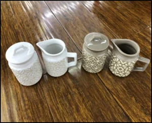 Набор ёмкостей для сахара и молока (240мл, 180мл) 7935-M1-2