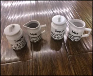 Набор ёмкостей для сахара и молока (240мл, 180мл) 7935-M2-2